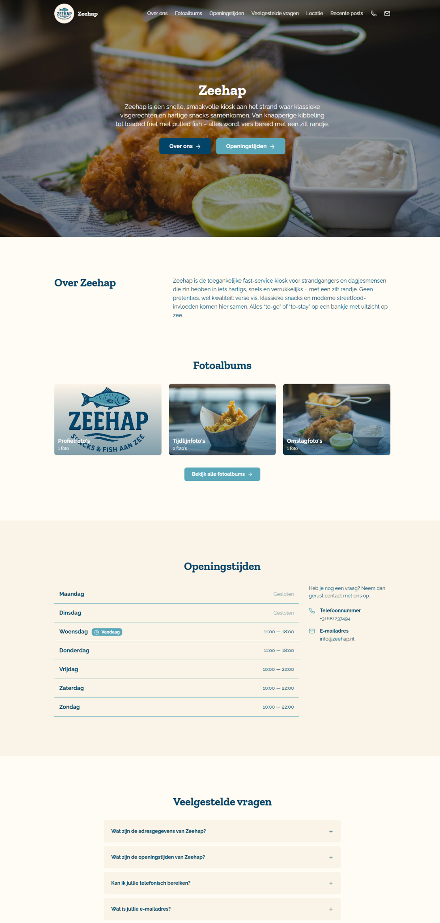 Zeehap website